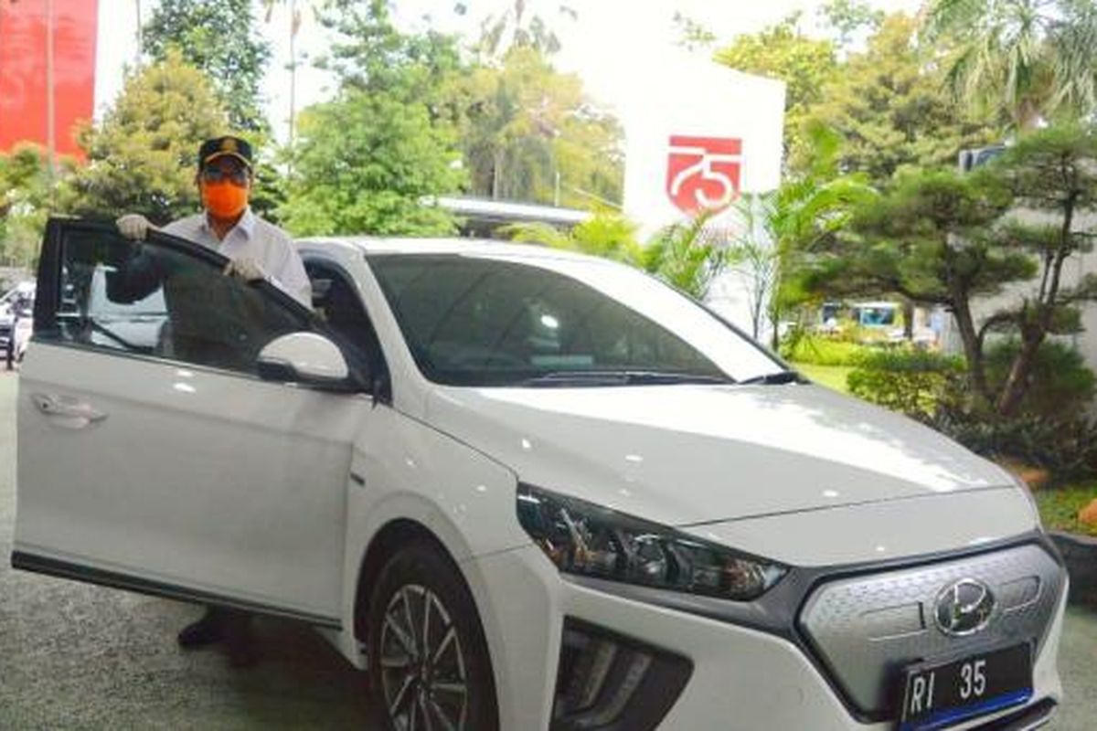 Hyundai Ioniq Menteri Perhubungan