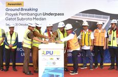 Urai Kepadatan Lalin di Kota Medan, Underpass Gatot Subroto Dibangun