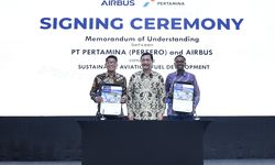 Gandeng Airbus, Pertamina Jajaki Kerja Sama Pengembangan Sustainable Aviation Fuel