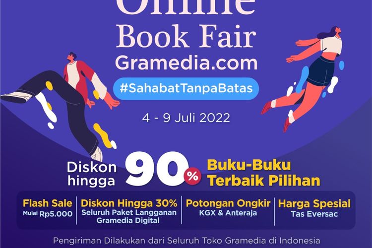 Gramedia Kasih Diskon Hingga 90 Persen Lewat Online Book Fair Gramedia