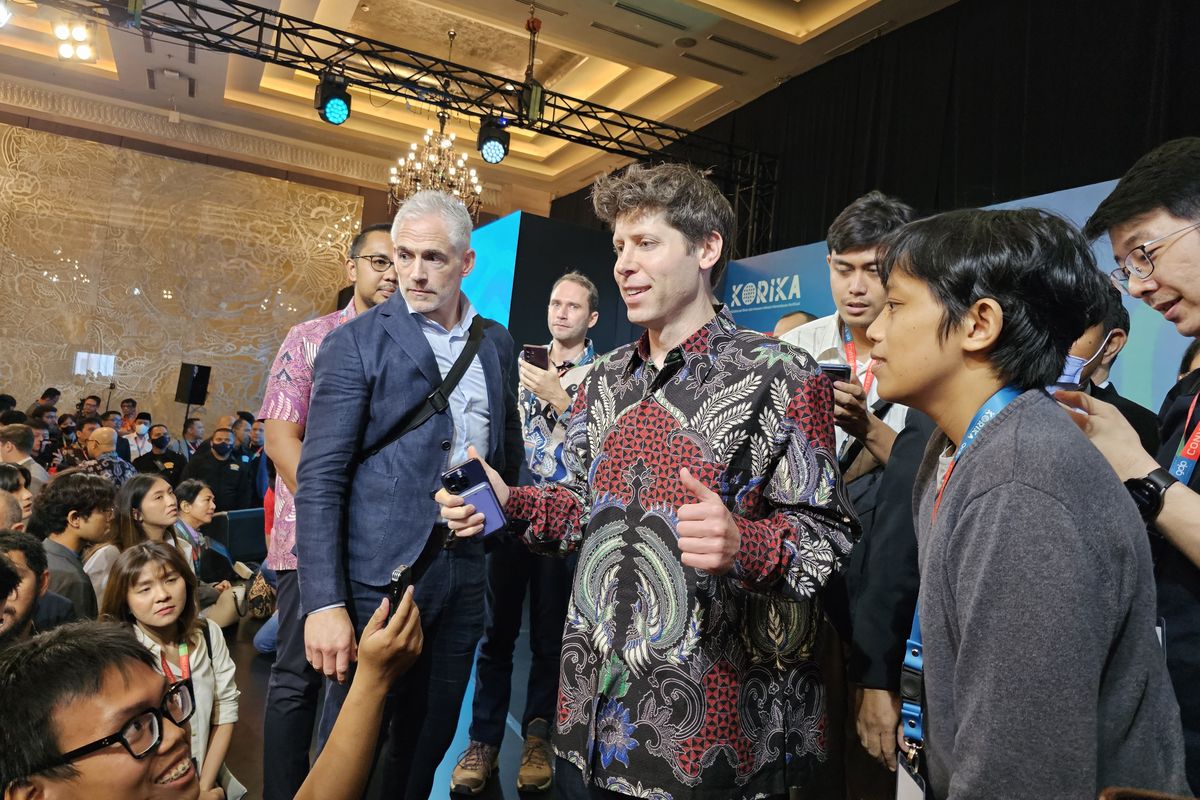 CEO OpenAI Sam Altman bertandang ke Indonesia, Rabu (14/6/2023),