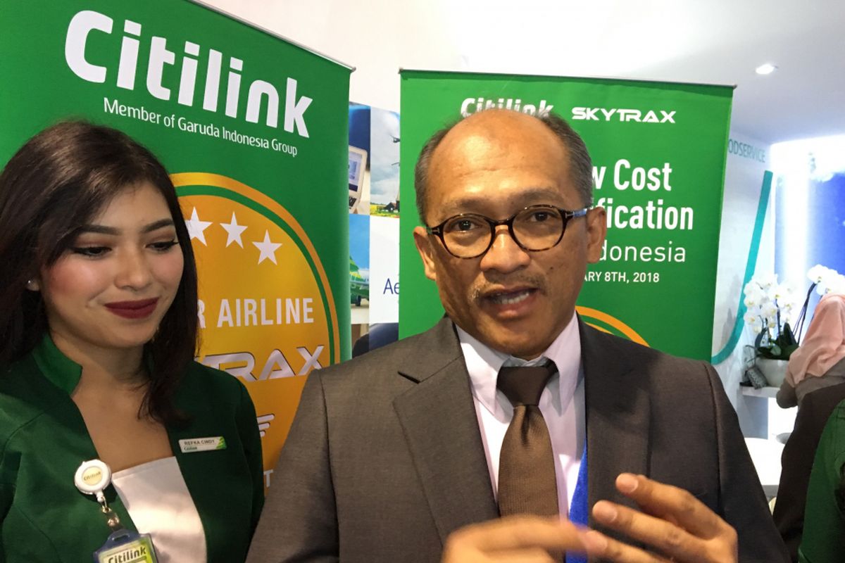 Direktur Utama Citilink Juliandra 