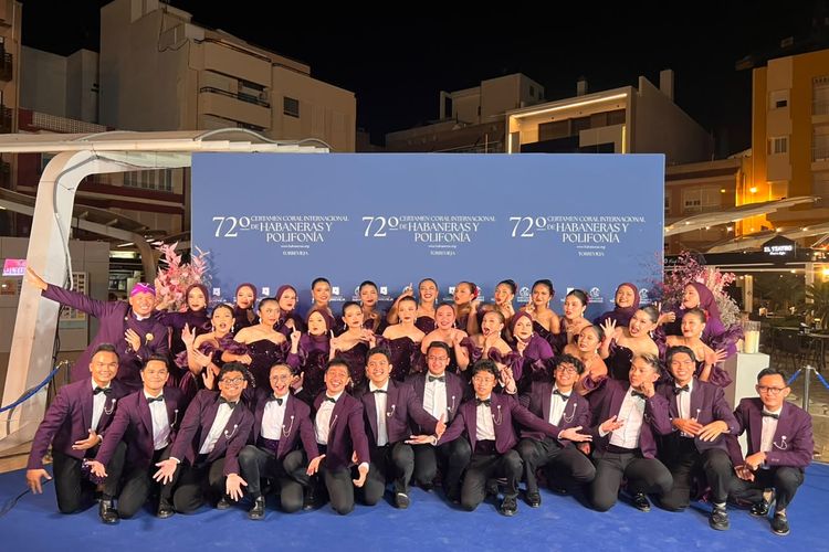 Cerita Grup Paduan Suara Universitas Brawijaya Bawa Medali Emas dari Spanyol
