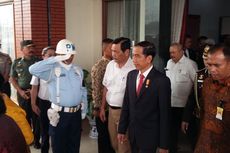 Presiden Jokowi Tiba di Palembang