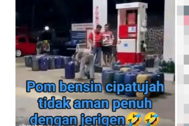 SPBU Cipatujah Tasikmalaya Terima Pembelian Pertalite dengan Jeriken, Pertamina Buka Suara