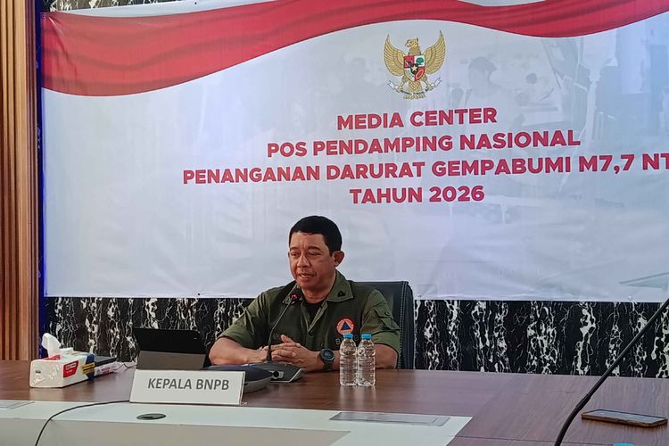 BNPB Dirikan Tenda di 122 Puskesmas untuk Tangani Korban Gempa NTT