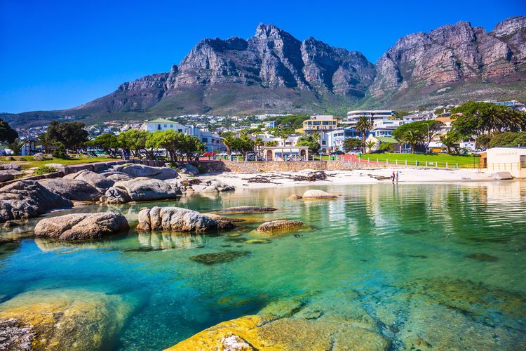 Panorama Cape Town di Afrika Selatan, salah satu tempat syuting One Piece Live Action.