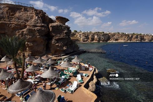Mesir Bangun 36 Km Tembok Beton Kelilingi Resor Wisata Populer Laut Merah