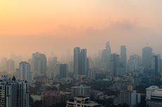 Kualitas Udara Jakarta pada Jumat Pagi Masih Tidak Sehat