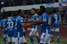 Hasil Liga 1, Persib Kalahkan Sriwijaya FC, Bali United Atasi PSIS