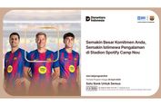 Akses Eksklusif ke Spotify Camp Nou untuk Culers Sejati dengan BRI Debit FC Barcelona