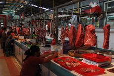 Pedagang Daging Sapi di Jakbar Jualan Lagi, Harga Dipatok Mulai Rp 125.000 Per Kilogram