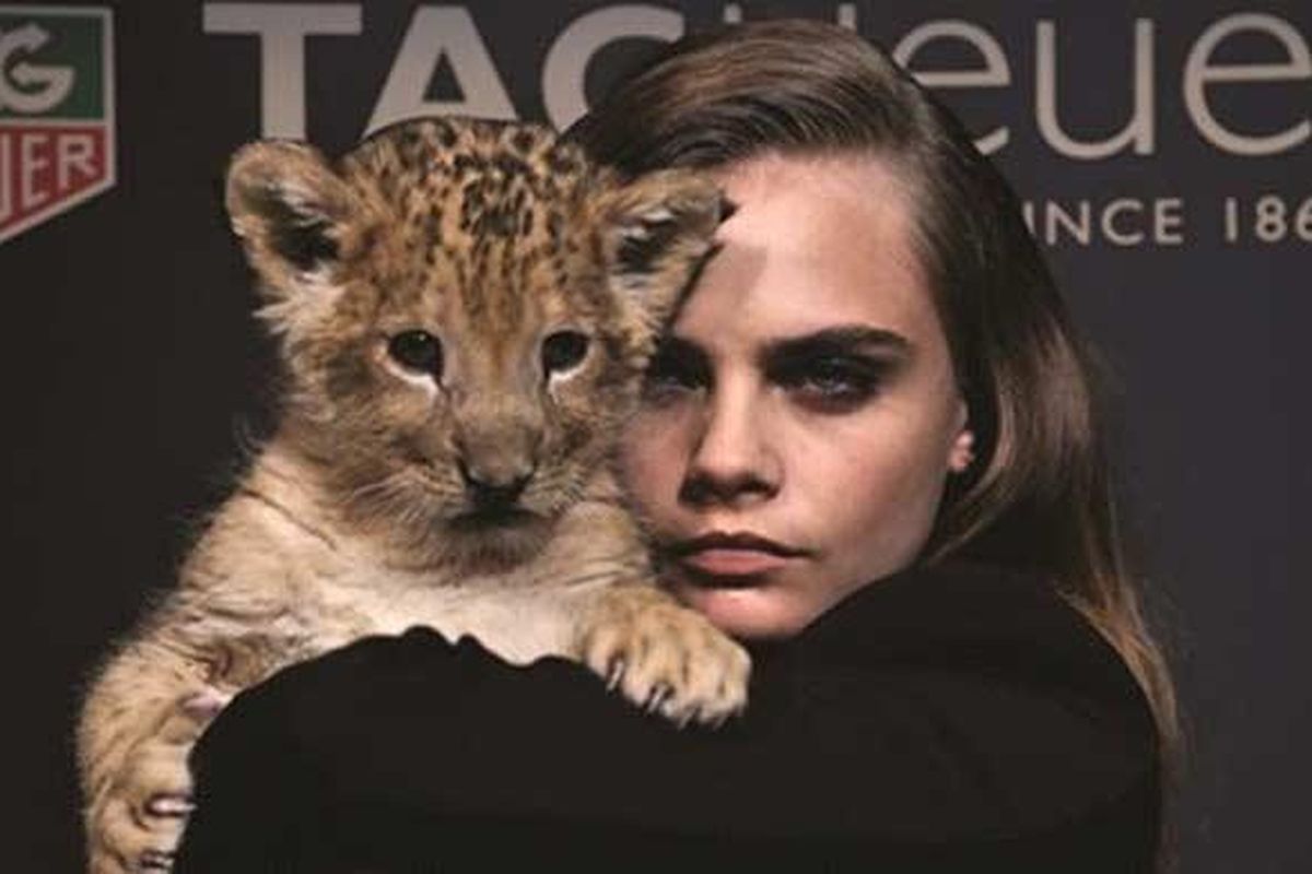 Cara Delevingne dianggap salah satu sosok yang bisa membawa TAG Heuer menuju masa depan.