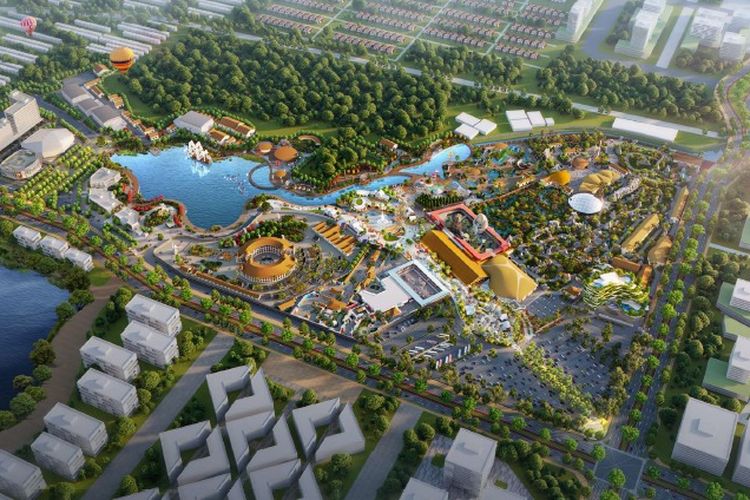 Desain BSD City Park yang akan hadir di kawasan BSD City pada tahun 2025 mendatang