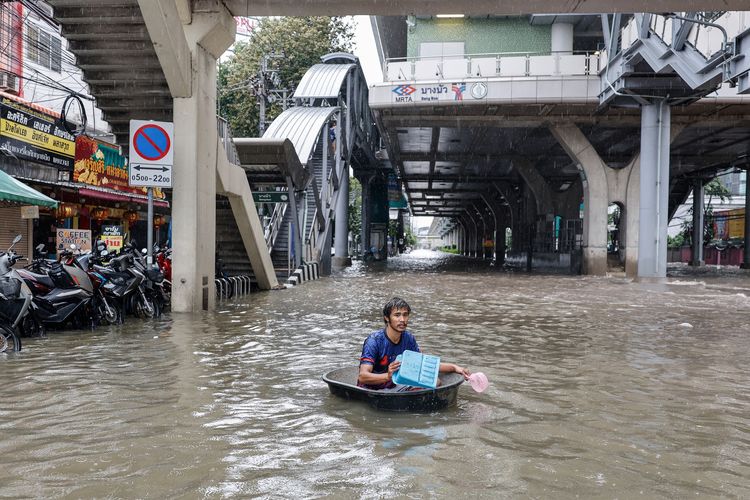 Bangkok Thailand Banjir, Bandara Tetap Beroperasi dan Wisatawan Diimbau Waspada