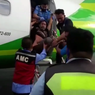Viral, Video ODGJ Diseret dari Dalam Pesawat di Bandara Lampung