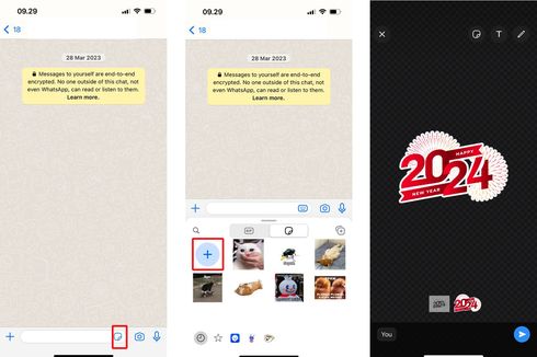 Cara Bikin Stiker Langsung dari Aplikasi WhatsApp, Cepat dan Mudah