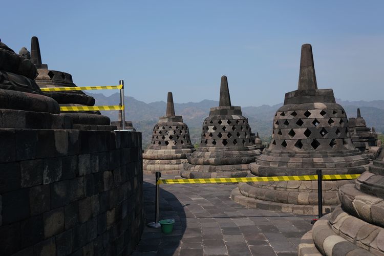 Aturan Wisata ke Candi Borobudur Selama Pemugaran Mahastupa