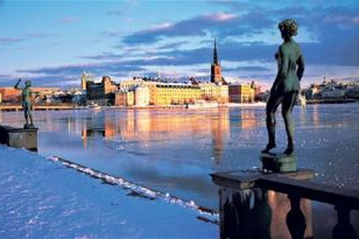 Stockholm merupakan waterfront city terbaik. Seluruh sudut kota dapat diakses pejalan kaki dengan mudah.