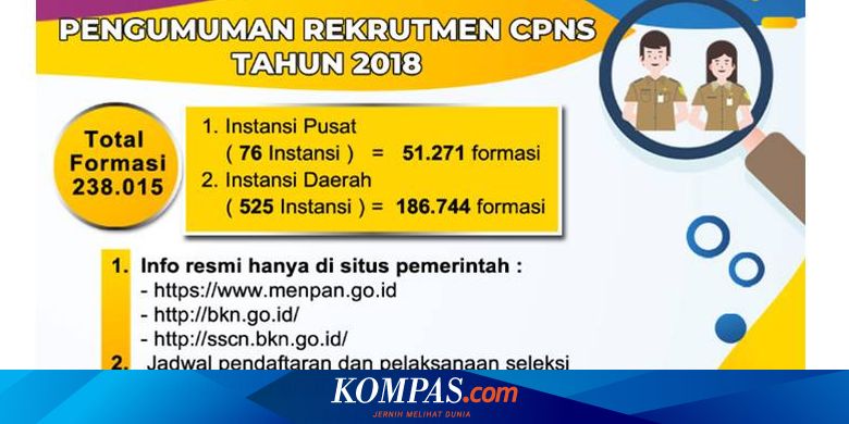 Pendaftaran cpns kota depok