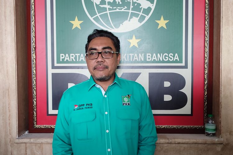 Wakil Ketua Umum Partai Kebangkitan Bangsa (PKB) Jazilul Fawaid ditemui di kantor DPP PKB, Senin (19/6/2023).