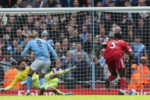 HT Skor Man City Vs Liverpool 2-0, Erling Haaland Cetak Dwigol
