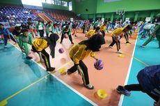 Ratusan Guru dan Siswa Madrasah Ikut Workshop Jr NBA Coaches Academy