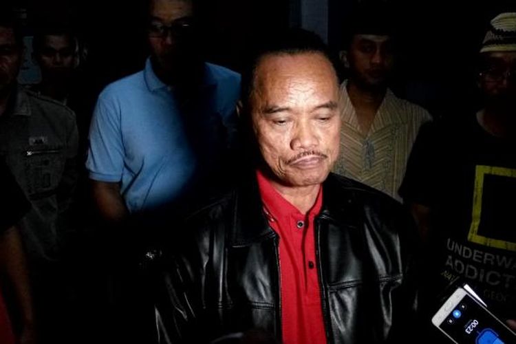 Kepala Kantor Wilayah Kementrian Hukum dan HAM (Kanwil Kemenkumham) DIY Pramono usai mengecek lapas Kelas IIB Cebongan Sleman