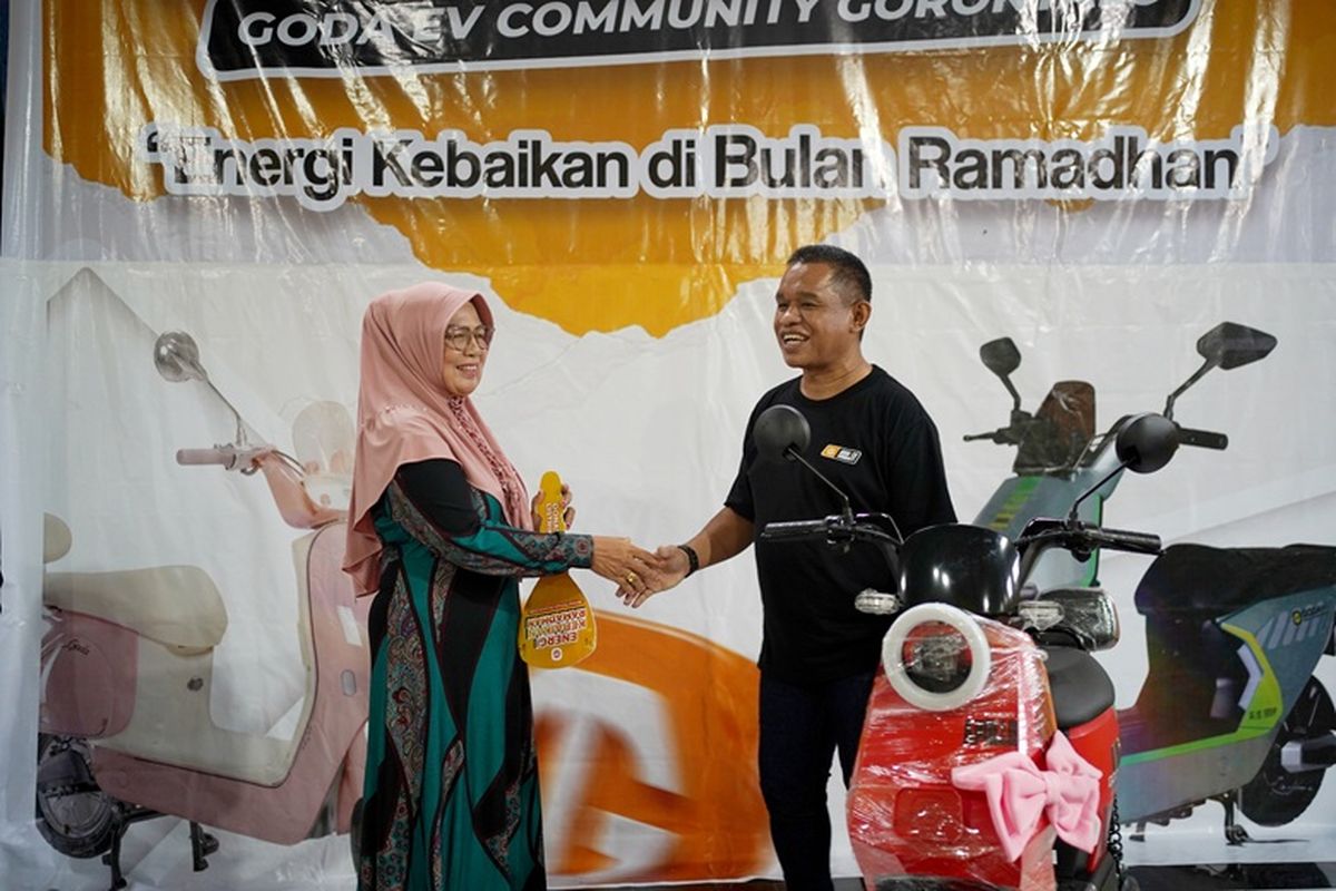 GODA meresmikan GODA EV Community di Kota Gorontalo, Sabtu (14/3/2026). 