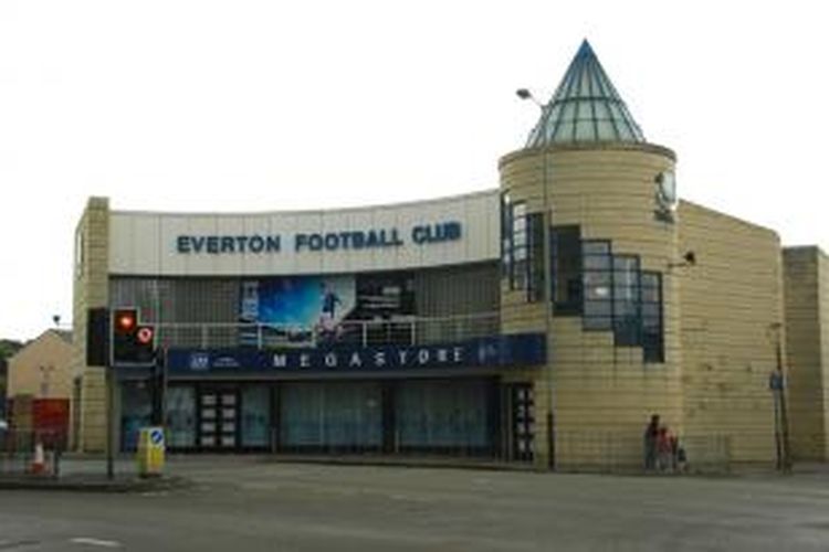 Kandang klub Everton, Stadion Goodison Park.