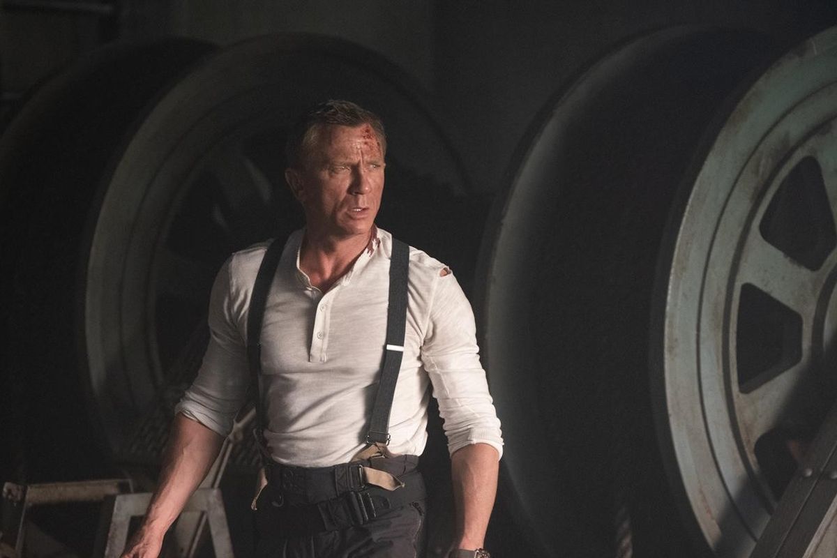 Aktor Daniel Craig dalam film James Bond No Time To Die yang akan diputar pada 8 April 2020 mendatang.