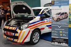 Daihatsu Ayla Tenaga Listrik Muncul di Senayan