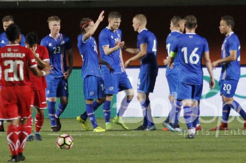 Islandia Taklukkan Indonesia Selection 6-0