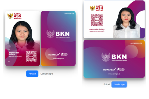 Cara Buat Kartu ASN Virtual secara Online, Klik mysapk.bkn.go.id