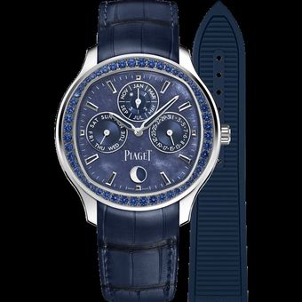 Piaget Polo Perpetual Calendar Obsidian