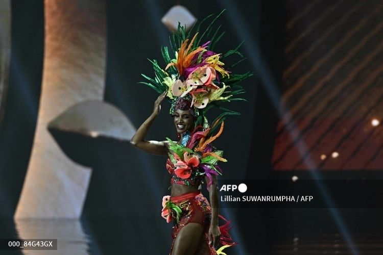Sempat Kritis, Miss Jamaika Muncul Perdana Usai Jatuh dari Panggung