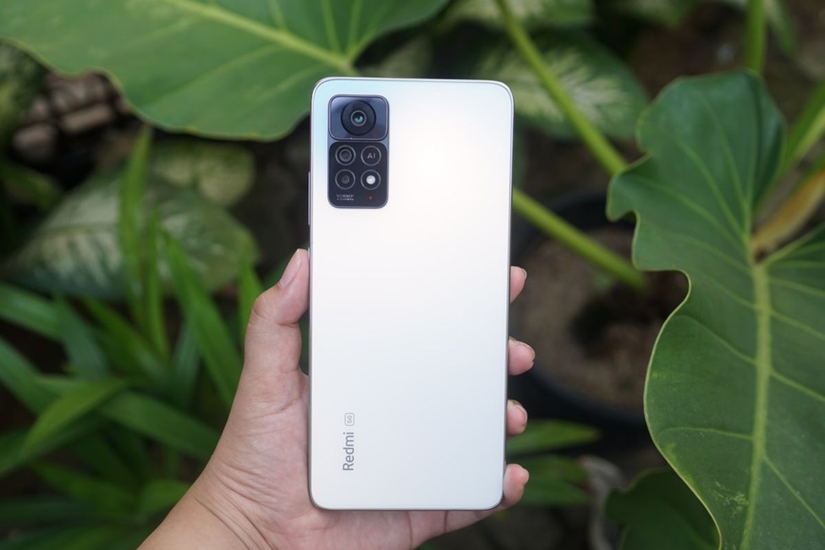 Bagian bodi belakang Xiaomi Redmi Note 11 Pro 5G