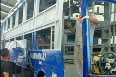 Bocor, Bodi Bus Suites Class Buatan Adiputro Milik PO Pandawa 87
