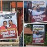 Spanduk Prabowo-Erick Thohir Bermunculan di Beberapa Titik