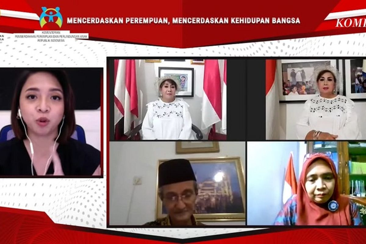 Webinar Mencerdaskan Perempuan, Mencerdaskan Kehidupan Bangsa 