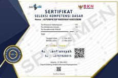 Link dan Cara Download Sertifikat SKD CPNS 2024