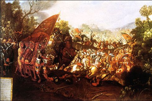 Pertempuran Otumba, Awal Penaklukan Suku Aztec oleh Spanyol