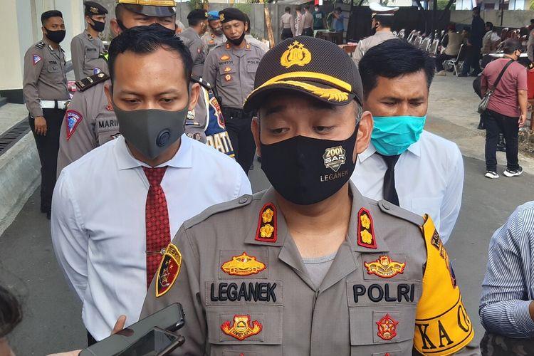 Kapolres Karanganyar AKBP Leganek Mawardi ditemui di Mapolres Karanganyar, Jawa Tengah, Senin (22/6/2020).