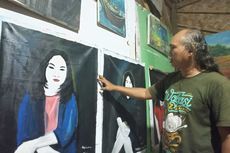 Kisah Pelukis di Karawang Bangun Sanggar Seni dengan Uang Seadanya, Terbuka Bagi Siapapun yang Ingin Berkesenian