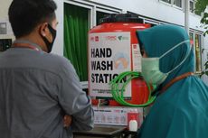 Sambut “New Normal”, Dompet Dhuafa Pasang Tempat Cuci Tangan di Fasilitas Umum