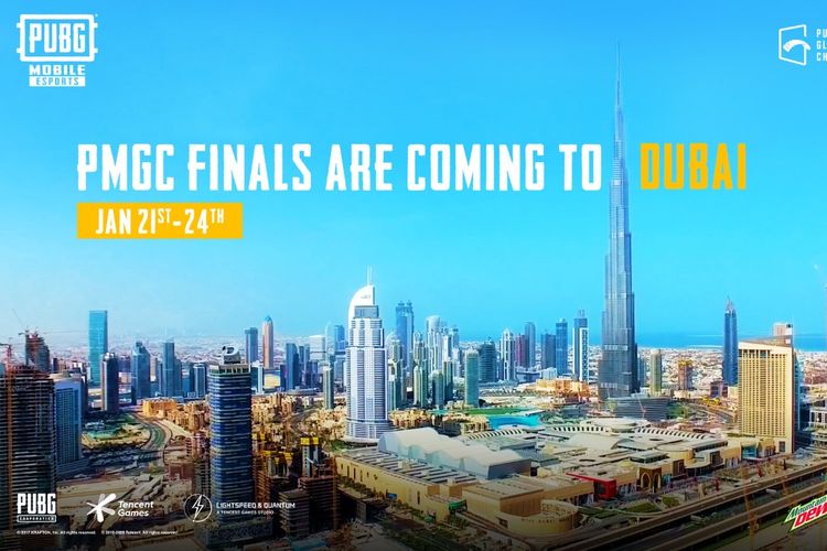 Dimulai pada 21 Januari hingga 24 Januari 2021, PMGC Grand Finals akan berlangsung di Dubai. 