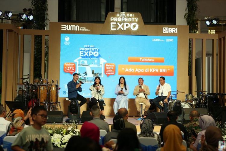 Acara KPR BRI Property Expo 2023 di 23 Paskal Shopping Center, Bandung. 


