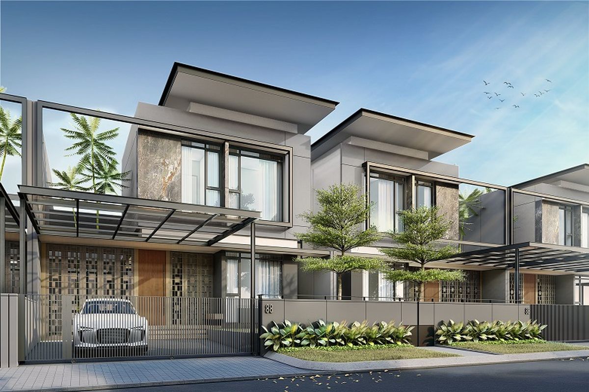 Nayapati Residence 'breathable frontage-house' hunian dua lantai berarsitektur modern tropis yang didesain secara inklusif bagi setiap anggota keluarga atau rumah.
