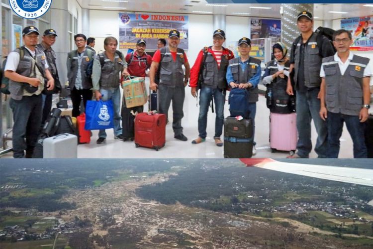 Tim dari ITB, Pusgen, LIPI, dan KemenPUPR tiba di Palu, Selasa (9/10/2018) untuk melakukan penelitian bencana.