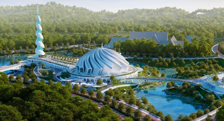 Inilah Desain Masjid Negara IKN dengan Biaya Hampir Rp 1 Triliun